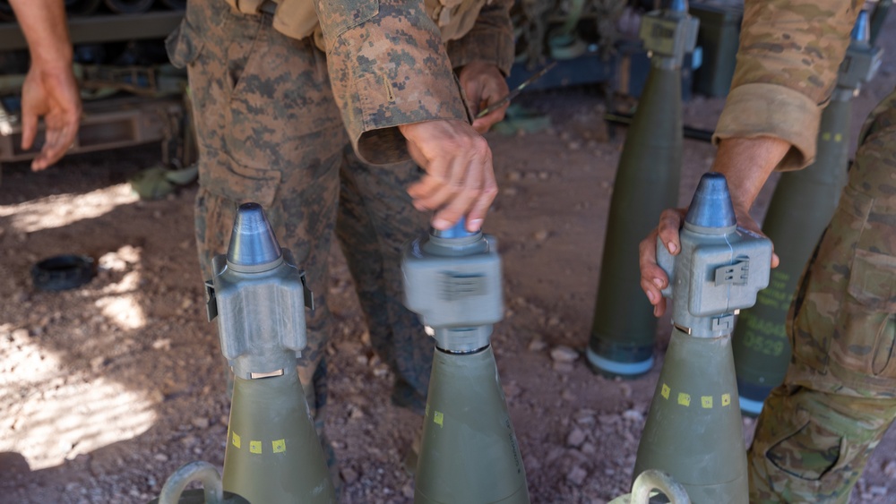 MRF-D 24.3: U.S. Marines, Australian Army fires precision guidance kit fuzes during Thunder Walk 24