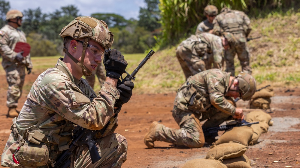 USARPAC Best Squad Competition: M4A1 Zero, Qualification