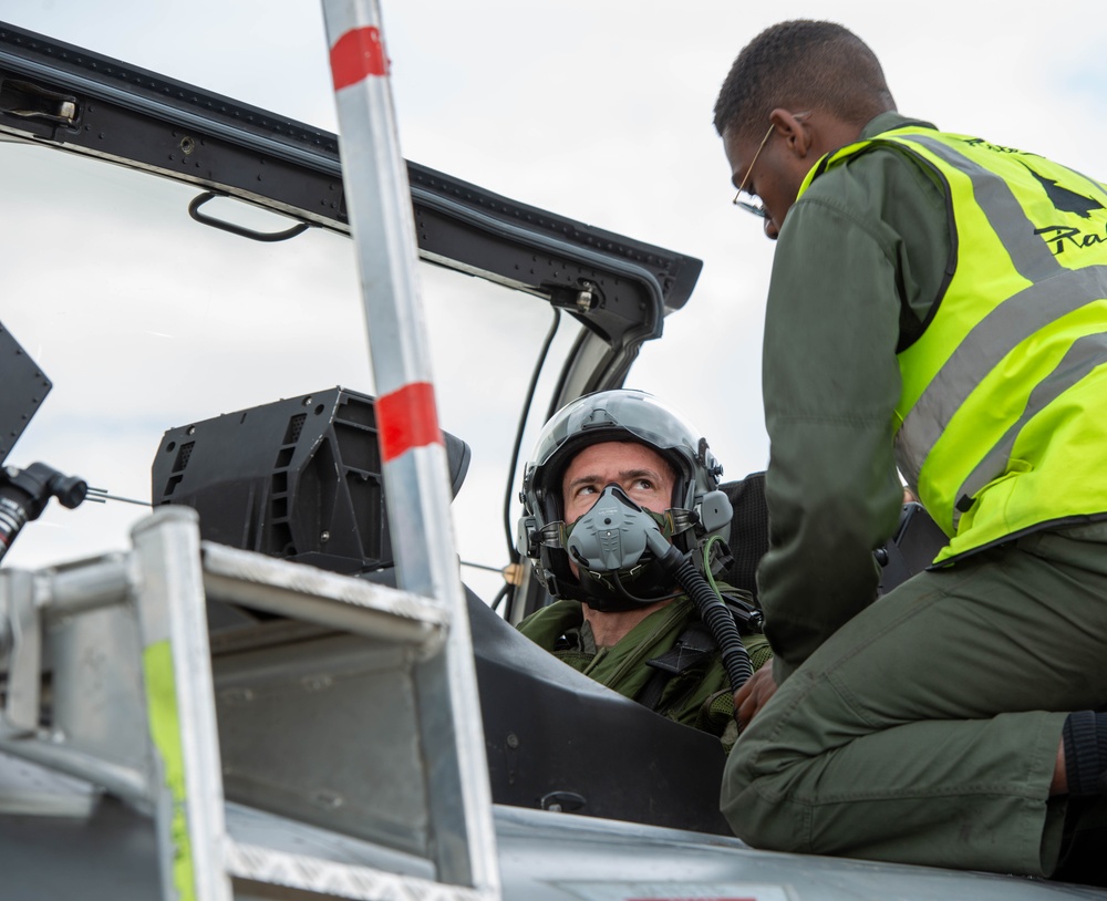 USAFE hosts first-ever basic fighter maneuver exercise at Ramstein