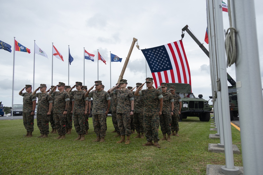 Master Gunnery Sgt Carlos Betancourt retires after 28 years of service in the Marine Corps