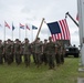 Master Gunnery Sgt Carlos Betancourt retires after 28 years of service in the Marine Corps