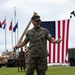 Master Gunnery Sgt Carlos Betancourt retires after 28 years of service in the Marine Corps