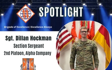 2d TSB Spotlight: Sgt. Dillan Hockman