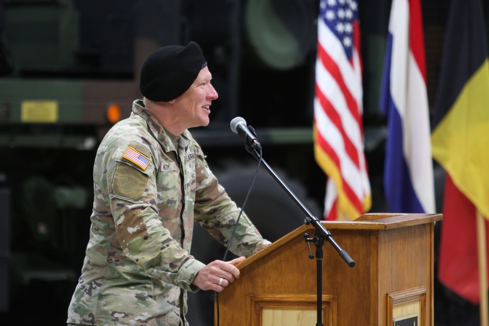 Battalion that supported vital mission in response to Russian aggression changes leadership