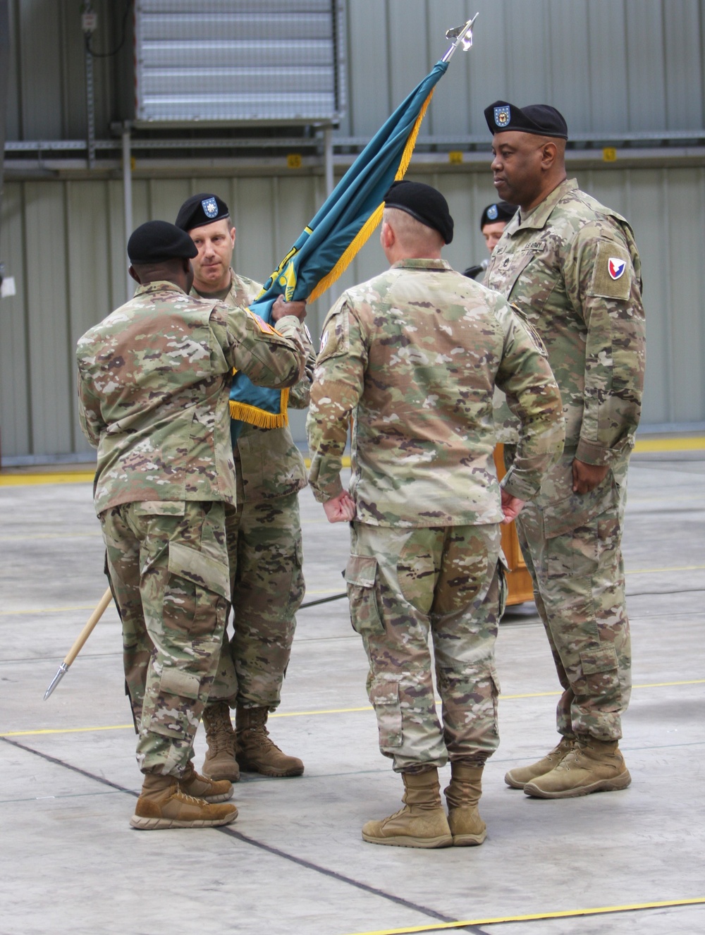 Battalion that supported vital mission in response to Russian aggression changes leadership