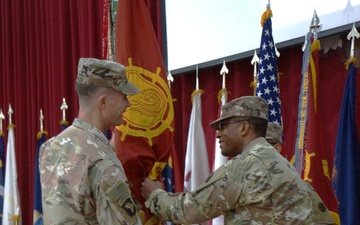 840th Transportation Battalion holds change of command ceremony