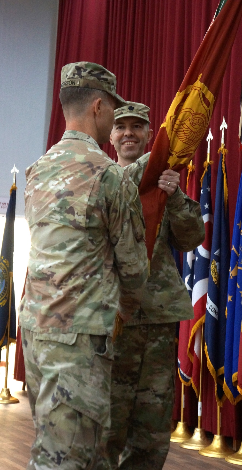 840th Transportation Battalion holds change of command ceremony