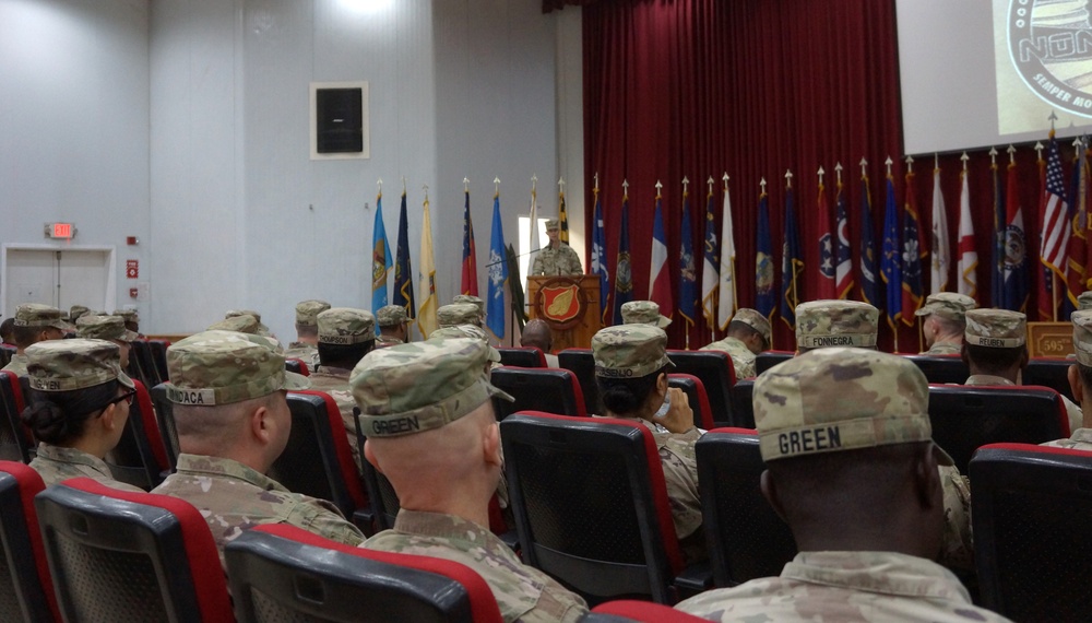 840th Transportation Battalion holds change of command ceremony