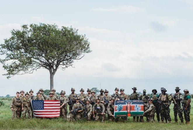 Manda Bay, Kenya (MBK)-US Army and Kenyan Marines Conduct Joint Patrol