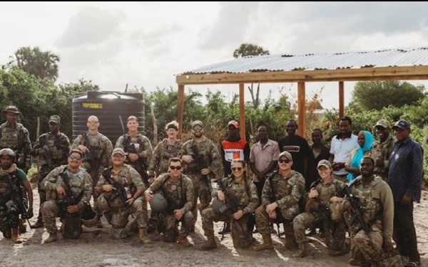 Manda Bay, Kenya (MBK)-US Army and Kenyan Marines Conduct Joint Patrol