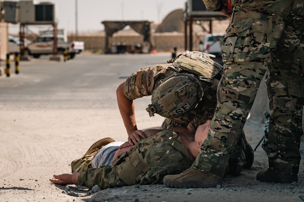 386th AEW Base-Wide Exercise