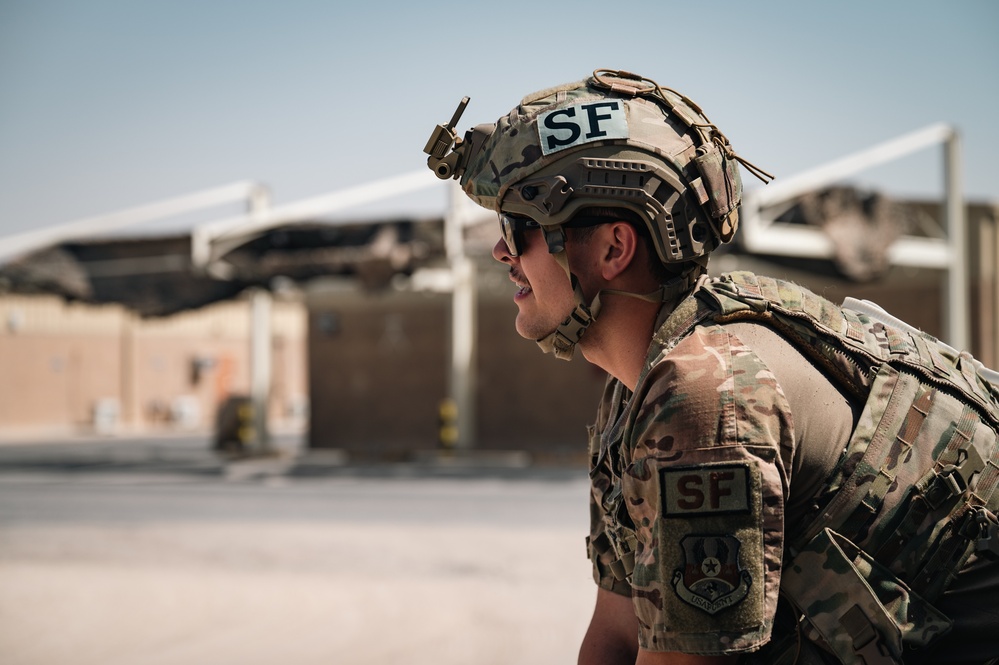 386th AEW Base-Wide Exercise