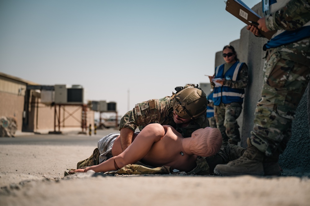 386th AEW Base-Wide Exercise