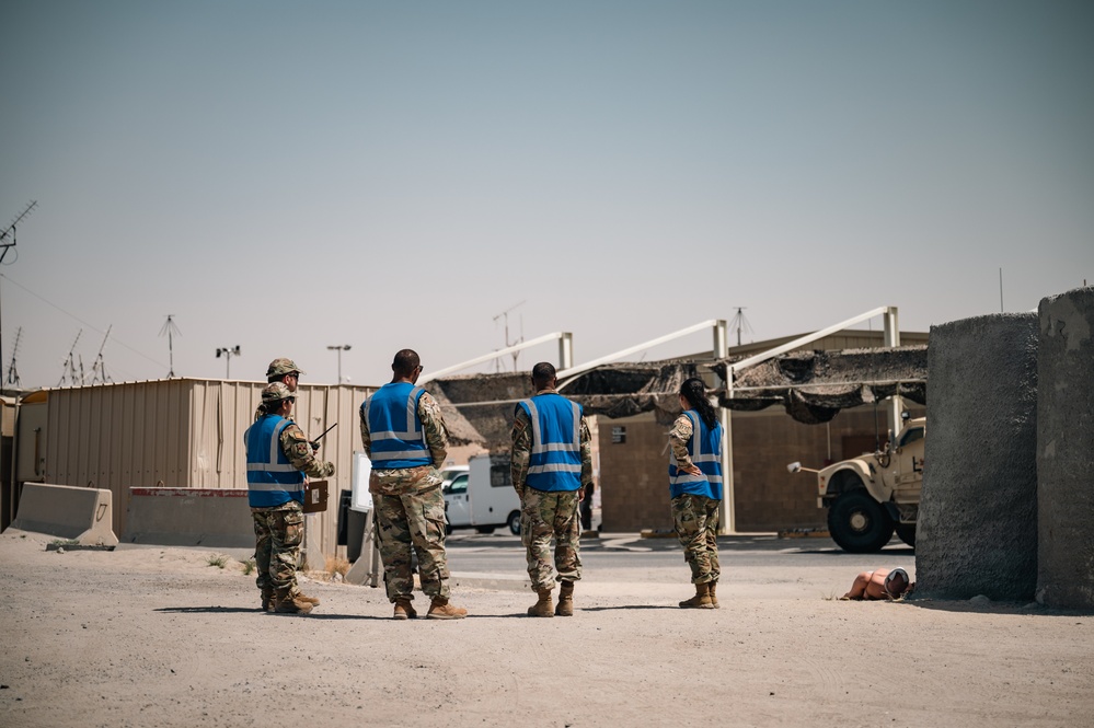 386th AEW Base-Wide Exercise