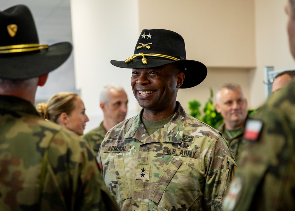 1st Cavalry Division Hosts Polish Local and Military Leaders