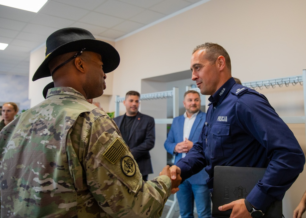 1st Cavalry Division Hosts Polish Local and Military Leaders