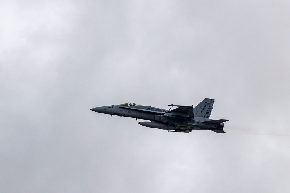The Green Knights and Bengals fly loaded out of Guam
