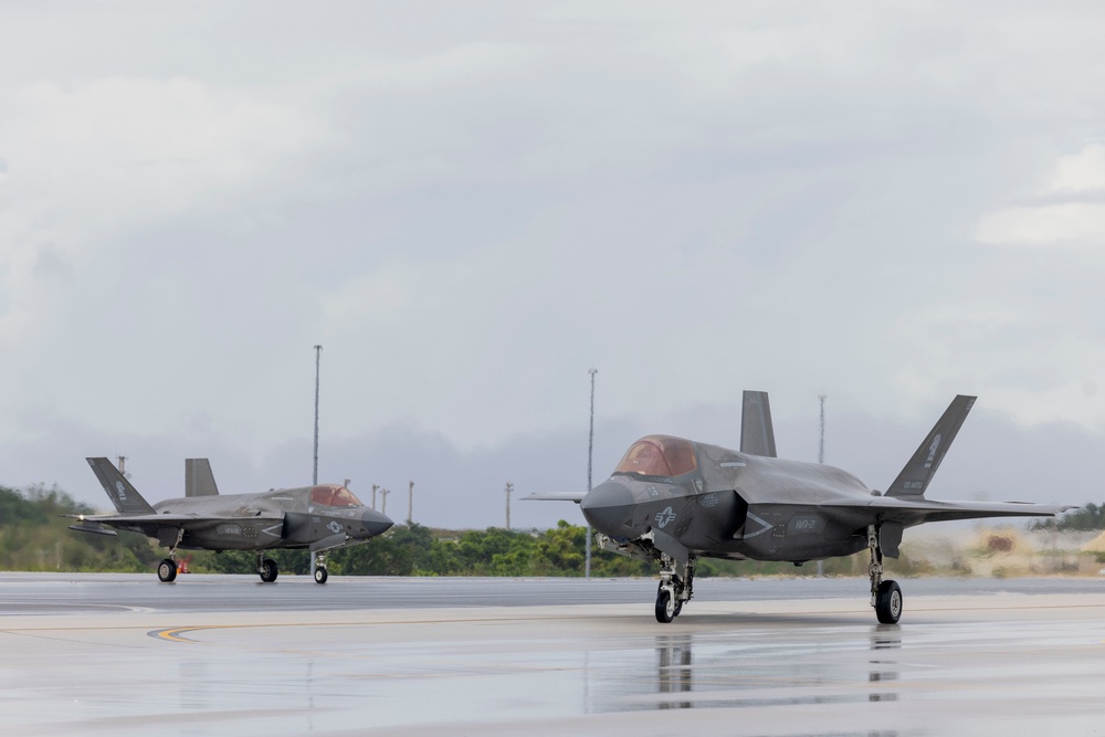The Green Knights and Bengals fly loaded out of Guam