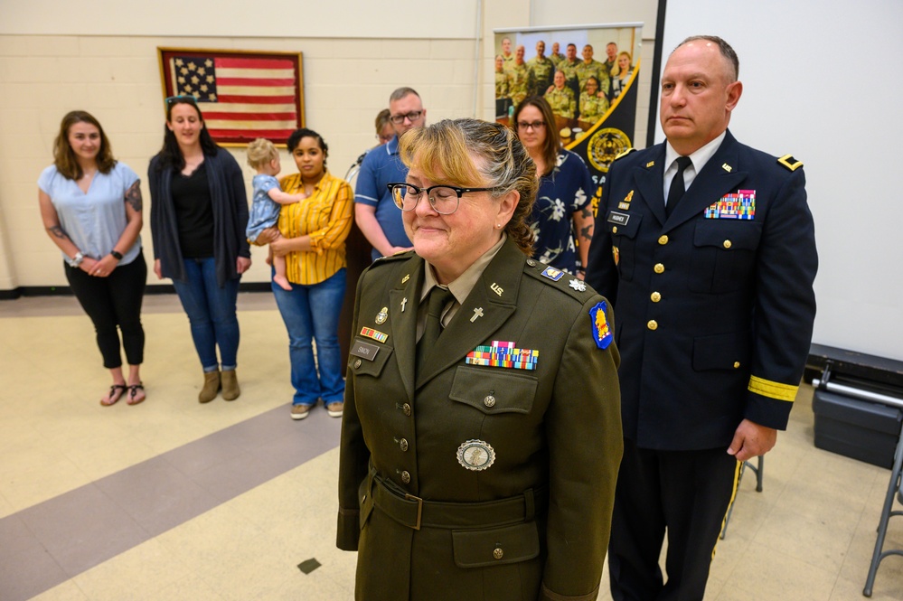 Chaplain Simon promoted to colonel