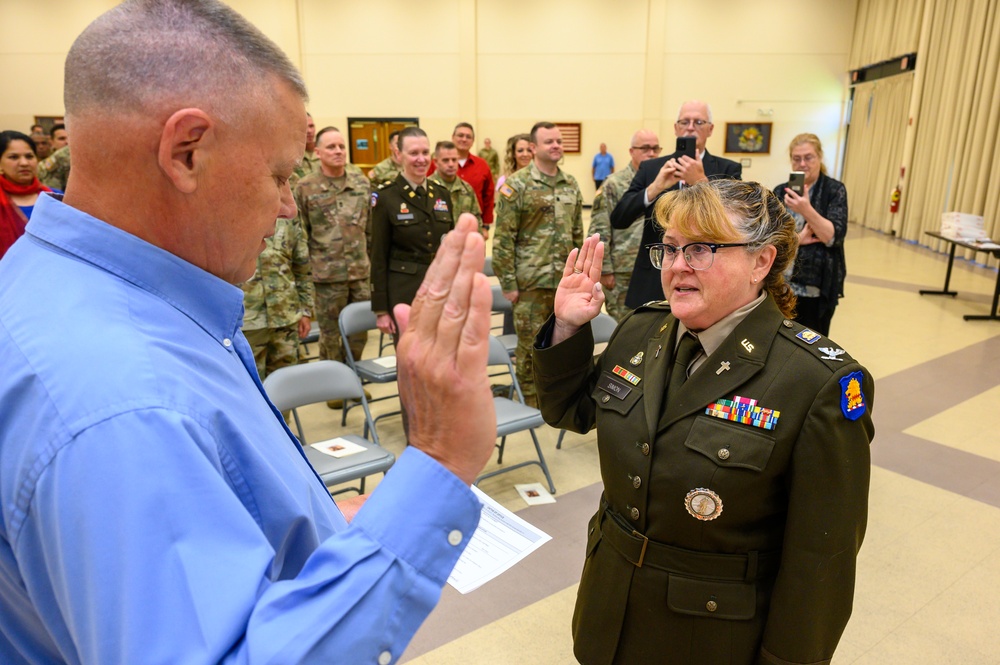 Chaplain Simon promoted to colonel