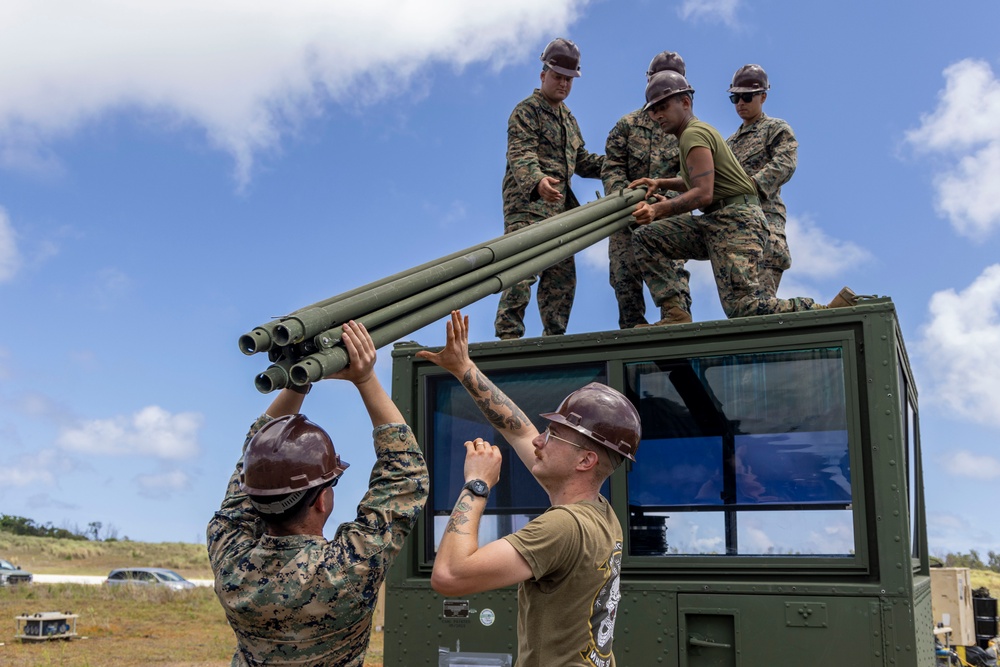 White Snakes in the rough: MACS-4 operate out of Northwest Field in Guam