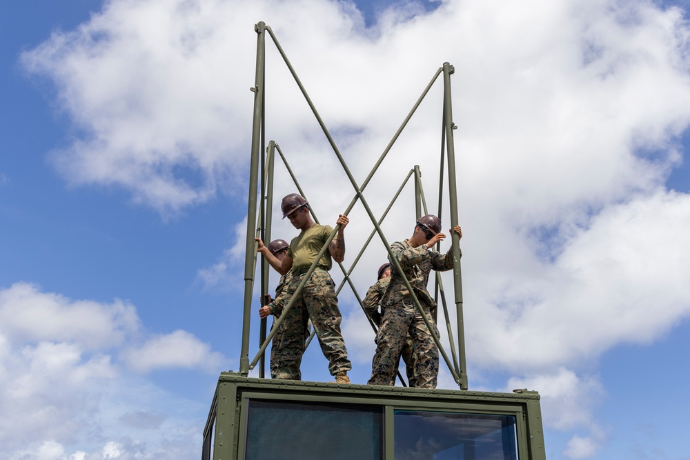 White Snakes in the rough: MACS-4 operate out of Northwest Field in Guam