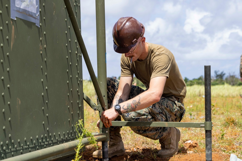 White Snakes in the rough: MACS-4 operate out of Northwest Field in Guam