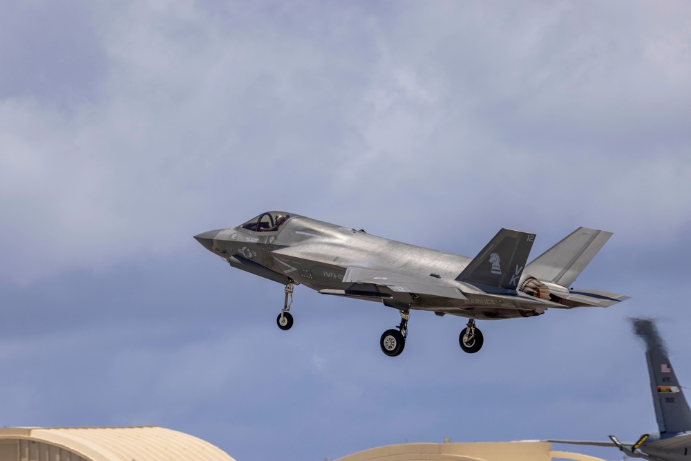 Unleashing Fury: VMFA-121 conduct ordnance operations in Guam