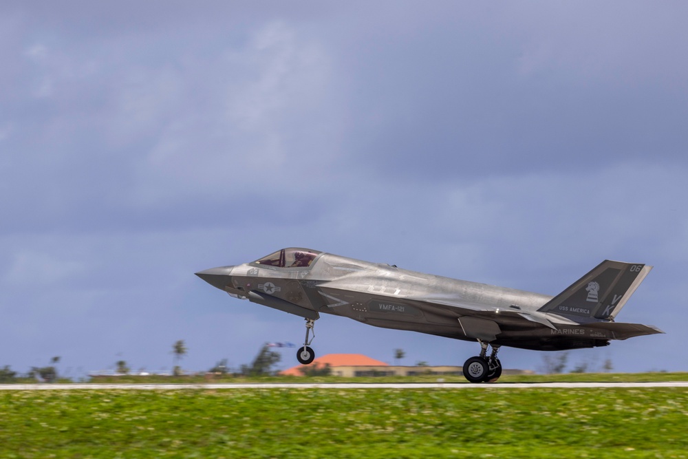 Unleashing Fury: VMFA-121 conduct ordnance operations in Guam