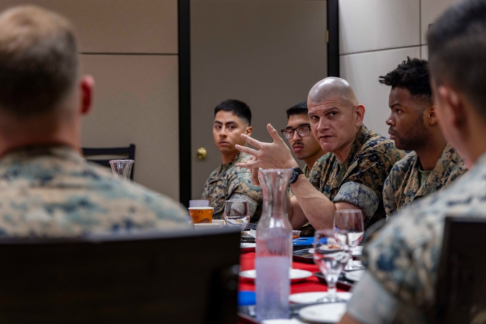 1st MAW leadership tour MAG-12 assets in Guam during Valiant Shield 24