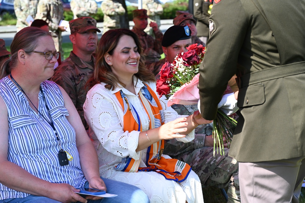 589th Brigade Support Battalion Change of Command