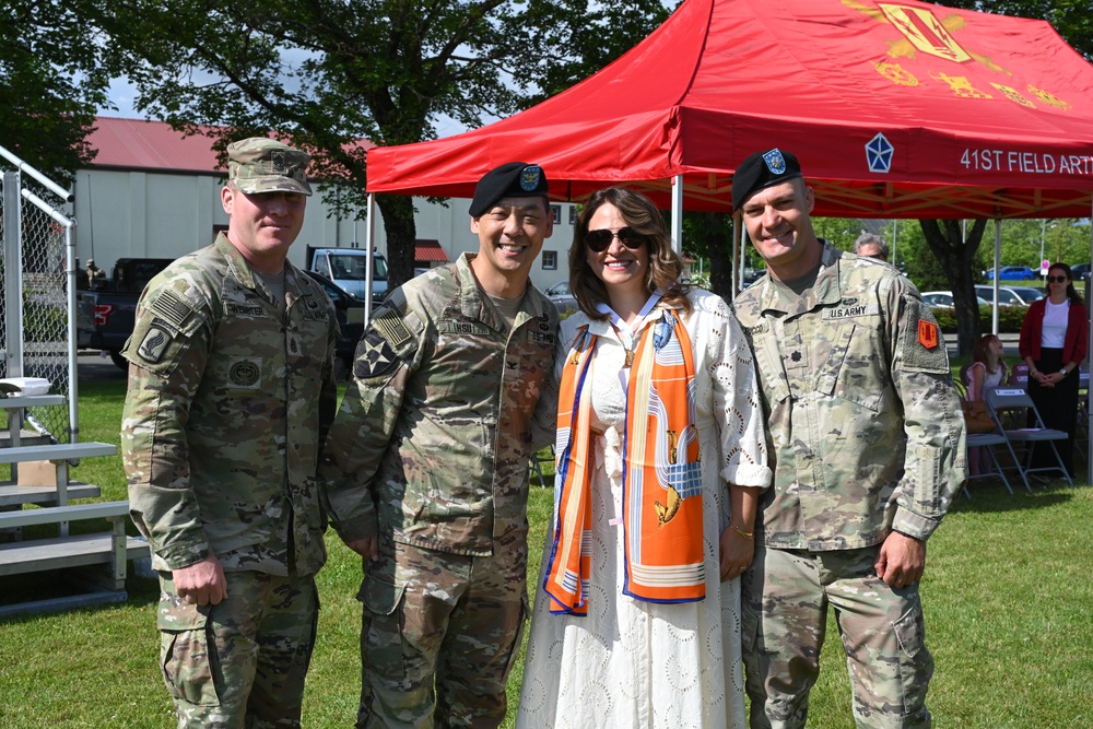 589th Brigade Support Battalion Change of Command