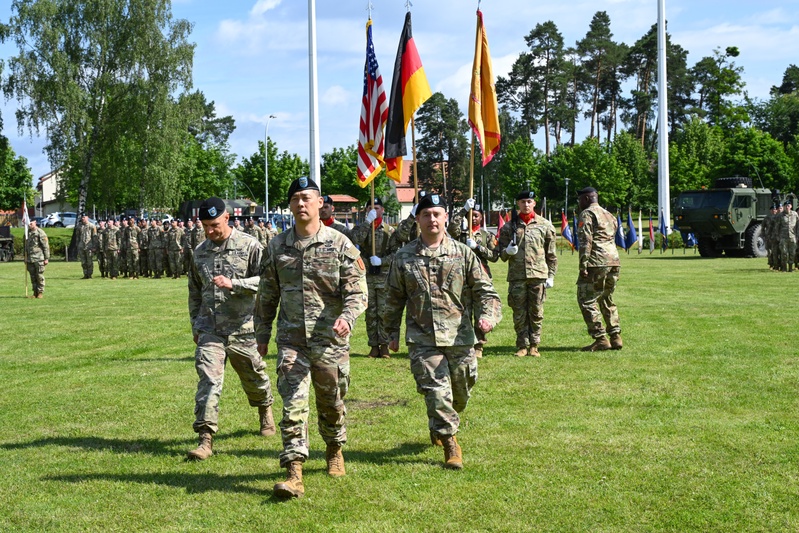 589th Brigade Support Battalion Change of Command