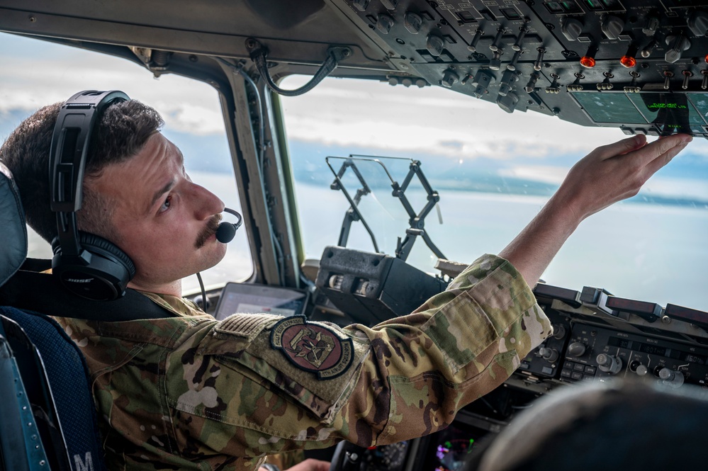 AMC C-17S EXPLODE INTO THEATER FOR VALIANT SHIELD 24