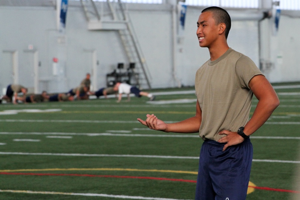 Four inspiring words guide cadet's path to success