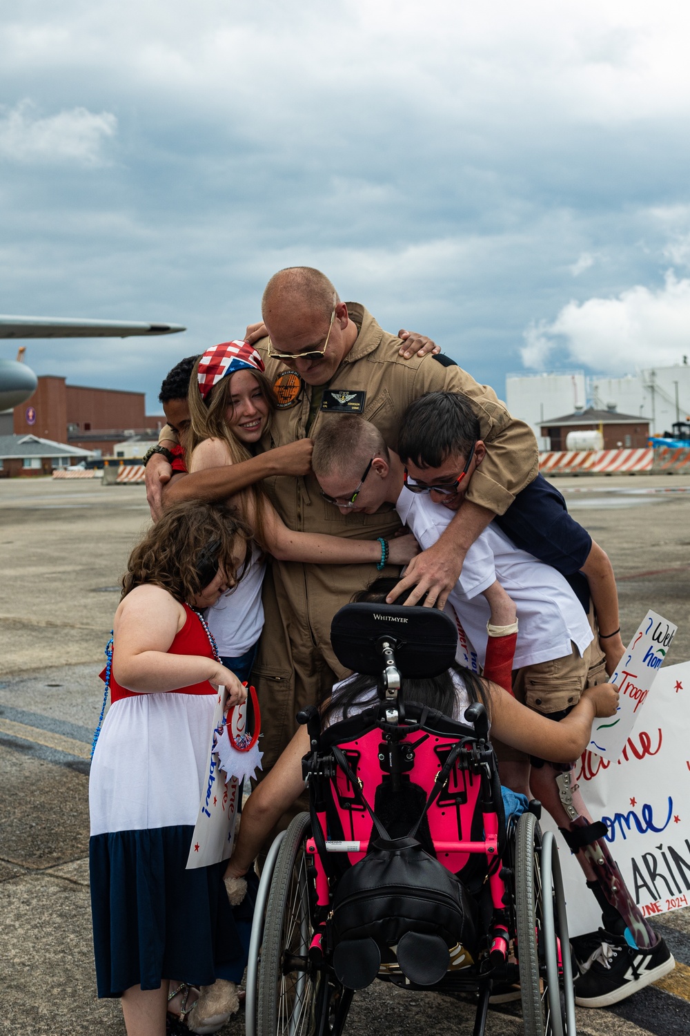 Marine Aerial Refueler Transport Squadron (VMGR) 252 returns from deployment