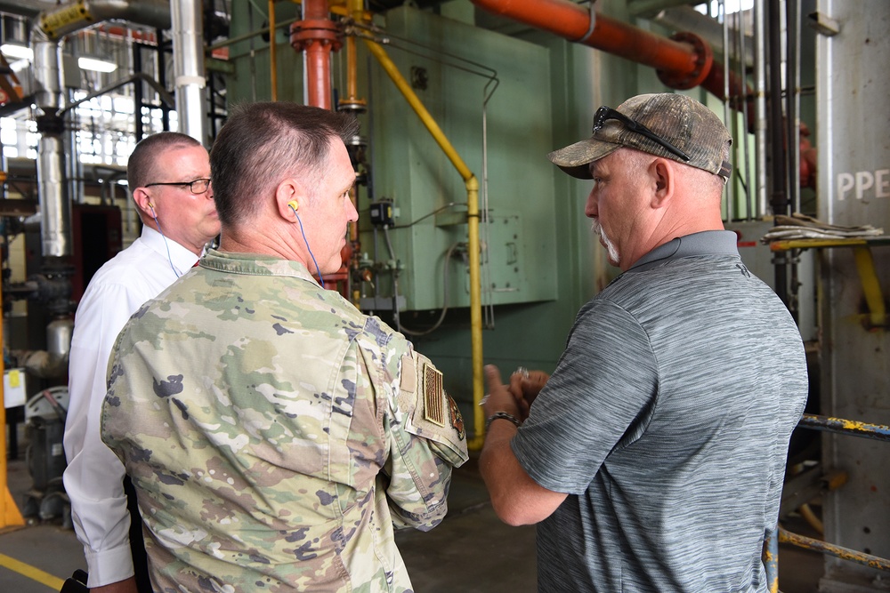 AFSC deputy commander visits RAFB