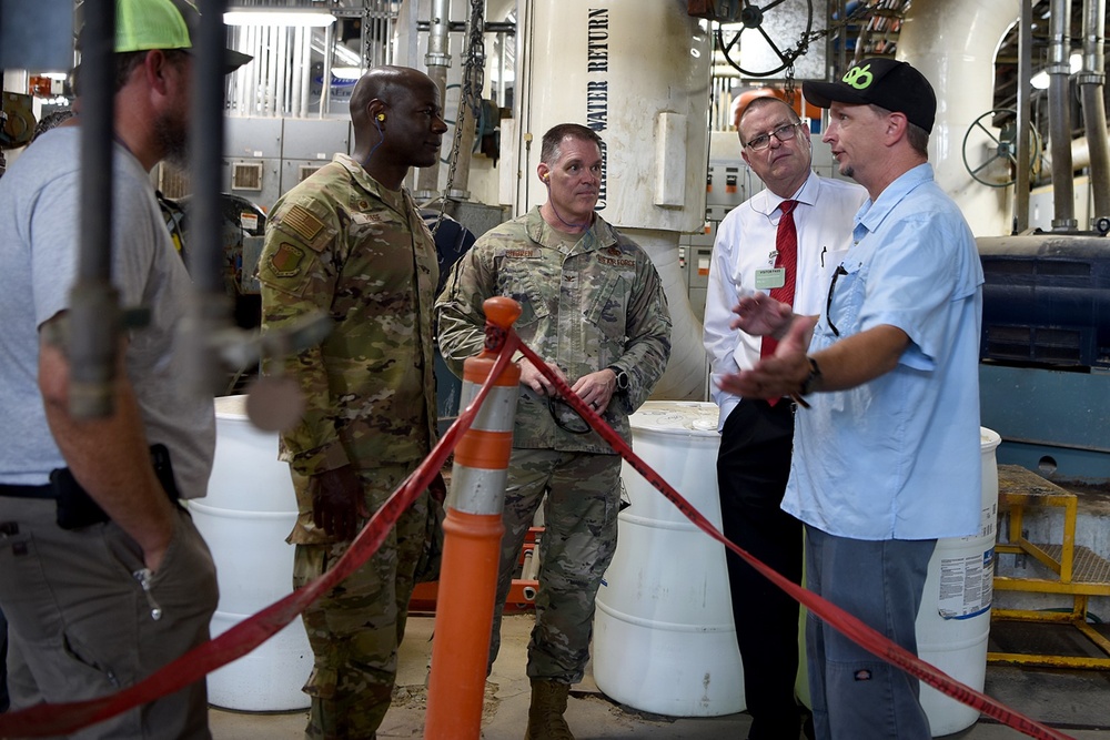 AFSC deputy commander visits RAFB