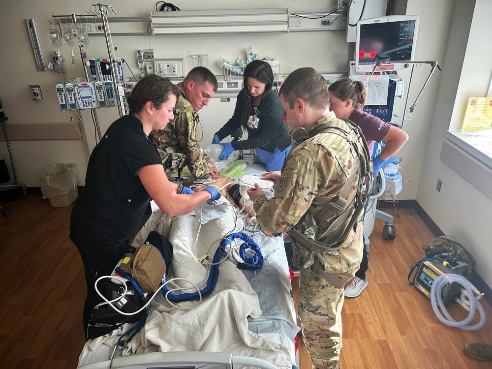 Wisconsin Guard Black Hawk unit teams with Aurora for mass casualty exercise