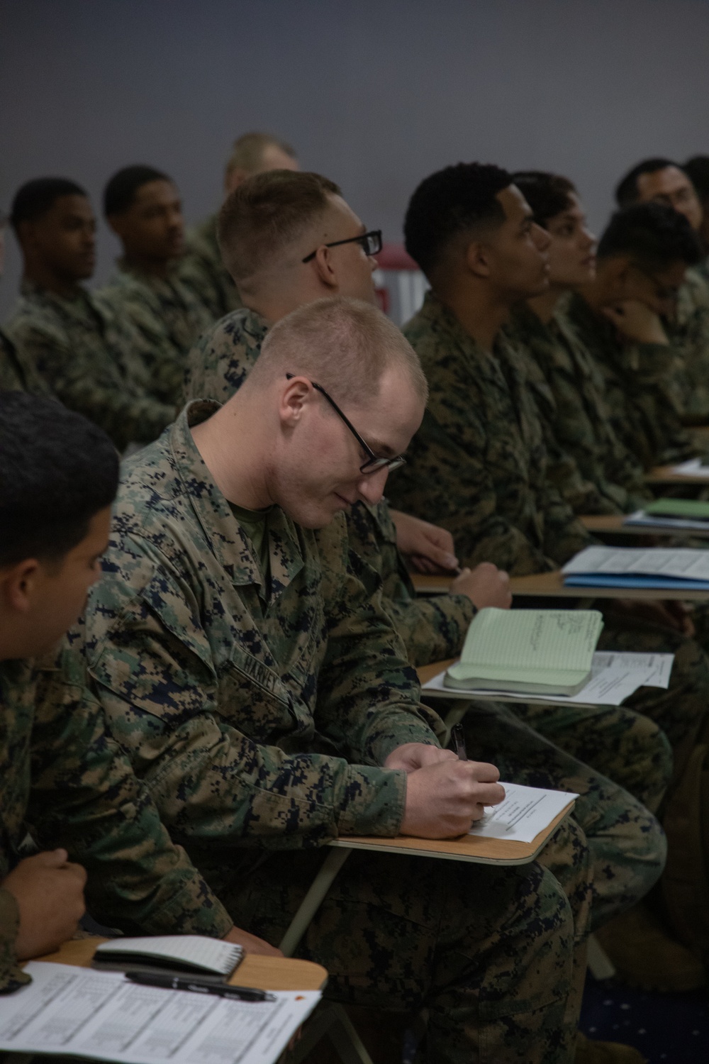 24th MEU (SOC) Conducts Lance Corporal Seminar Aboard USS Wasp (LHD 1)
