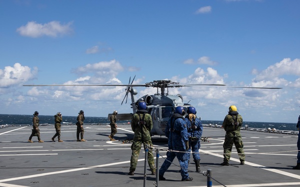 TF 61/2, STRIKFORNATO tour the Johan de Witt