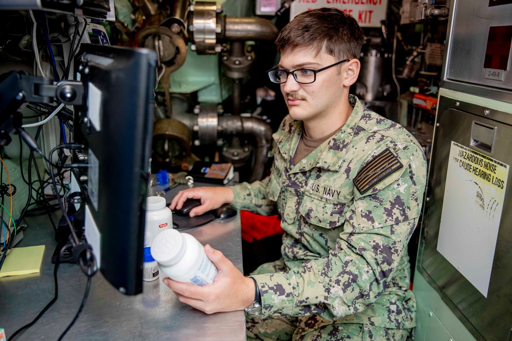 USS Hampton Sailors