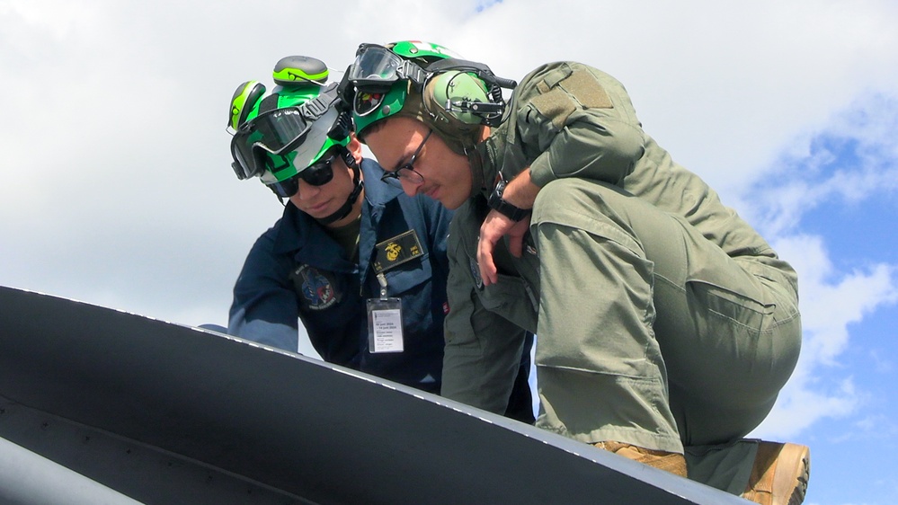 VMM-365 (REIN), 24th MEU (SOC) Aircraft Maintenance in Sweden