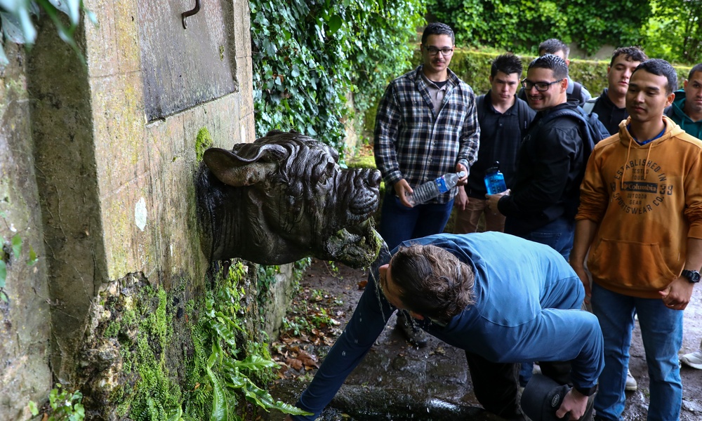 24th MEU (SOC) Professional Military Educational Tour in Belleau Wood, France