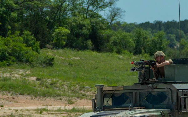 Abrams live fire range