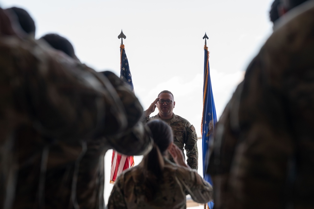 Belanger takes command of the 436th MXS