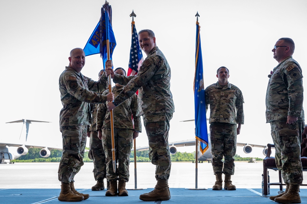 Belanger takes command of the 436th MXS