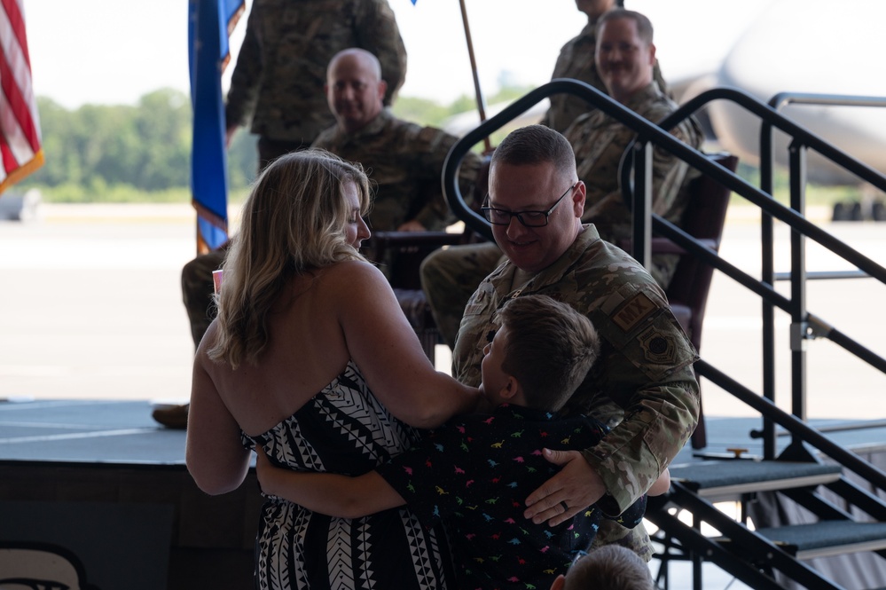 Belanger takes command of the 436th MXS