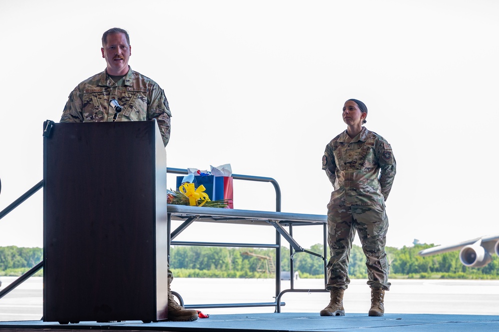 Belanger takes command of the 436th MXS