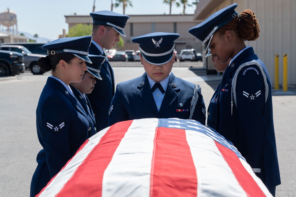 Nellis Honor Guard graduation